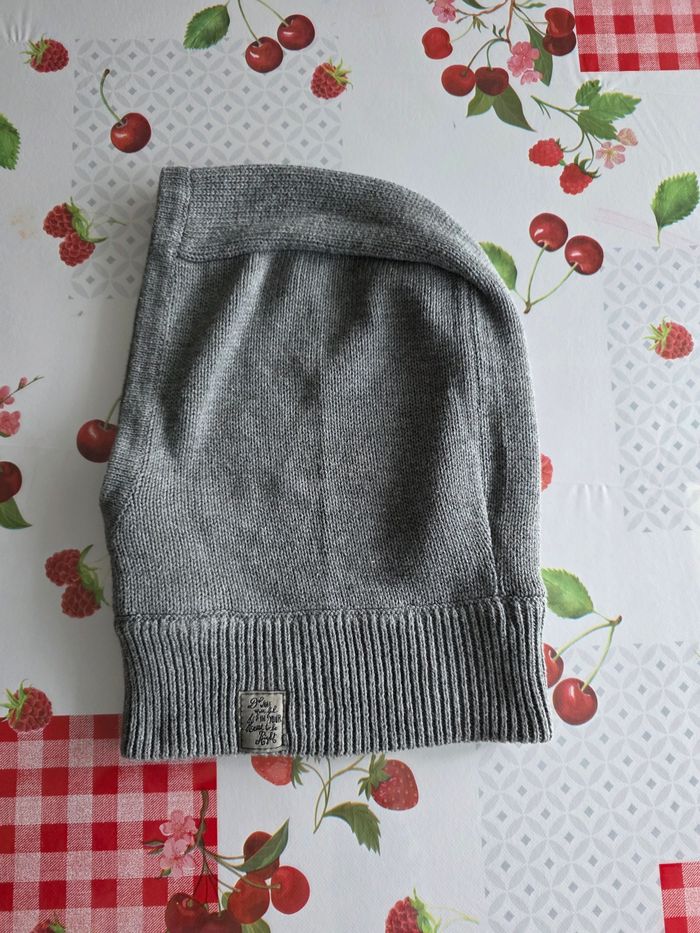 CAGOULE GRIS MIXTE BOYS OU GIRLS TAILLE 4/5 ANS MARQUE VERTBAUDET - photo numéro 2