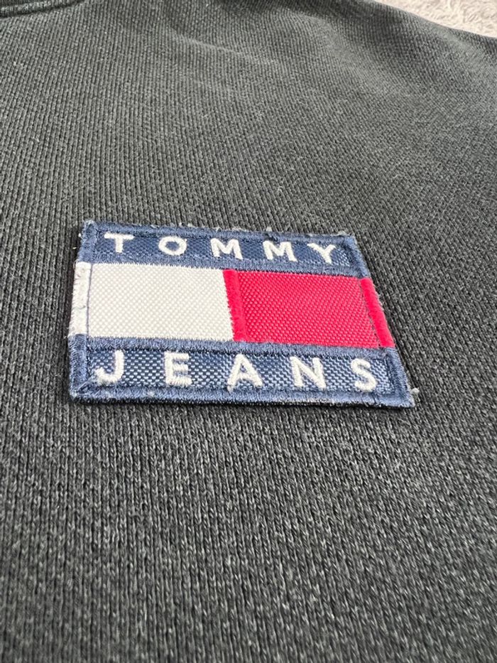 Sweat à Capuche Tommy Hilfiger Jeans 100% coton Noir Taille M - photo numéro 7