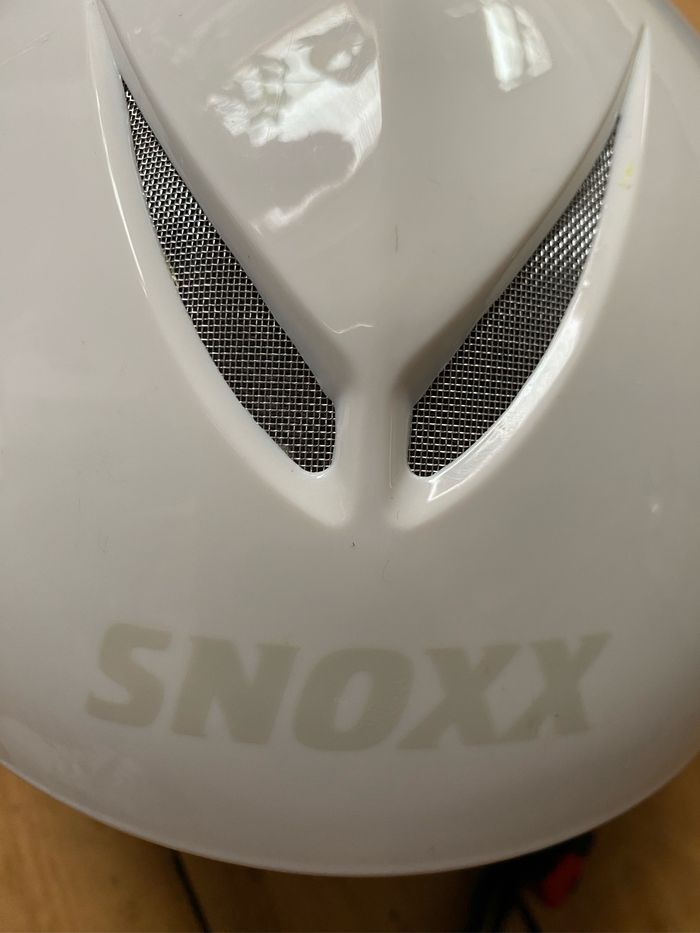 Casque de ski blanc décoré XXS Snoxx - photo numéro 7