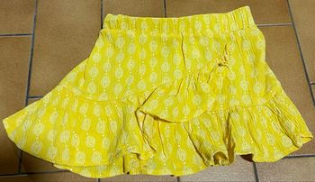 Jupe jaune à motif 3 ans