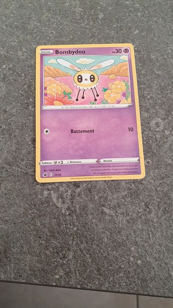 Carte Pokemon Bombydou