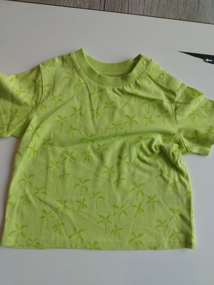 Lot tee-shirt bébé garçon 12 mois - photo numéro 7