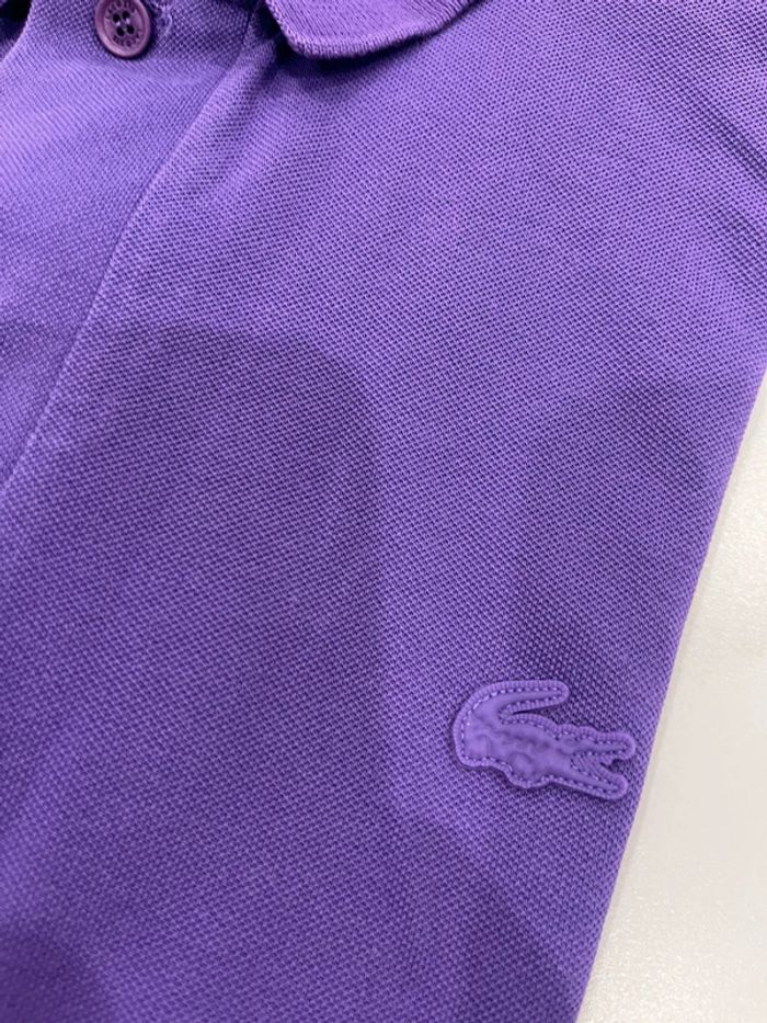 Polo Lacoste violet - photo numéro 6