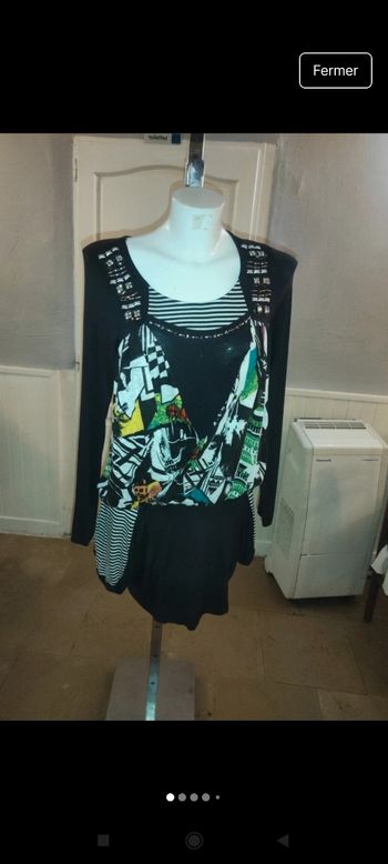 Très belle tunique longue f5