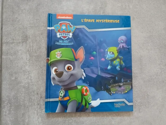 Livre Pat Patrouille L'épave mystérieuse