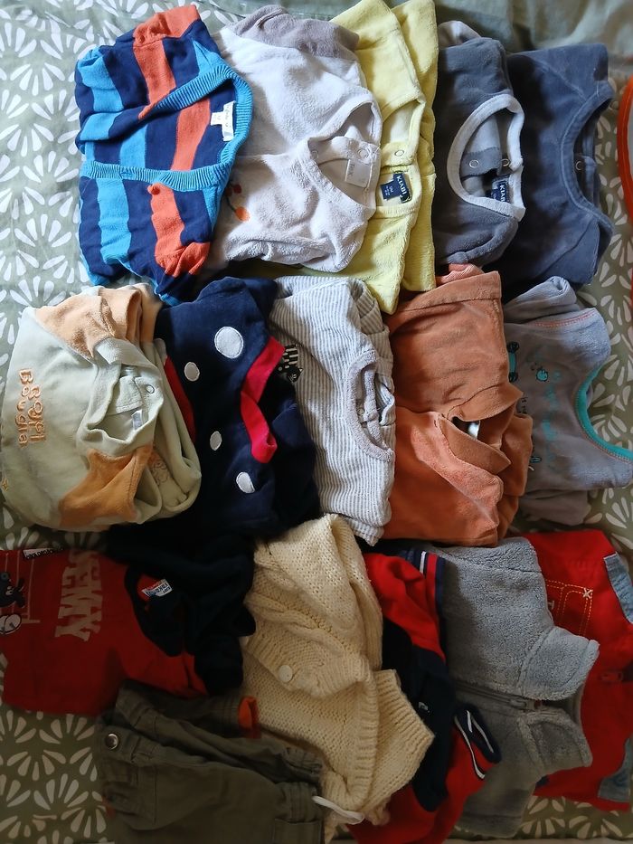 Lot vêtements 12 mois garçon