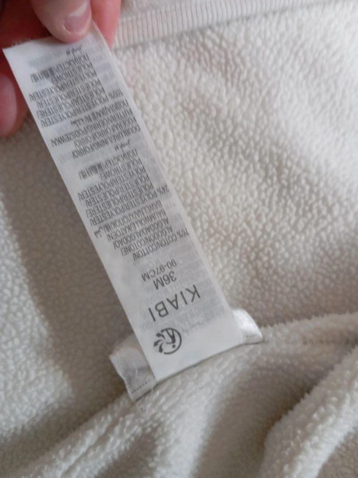 Petite veste de pyjama polaire . 36 mois - photo numéro 4