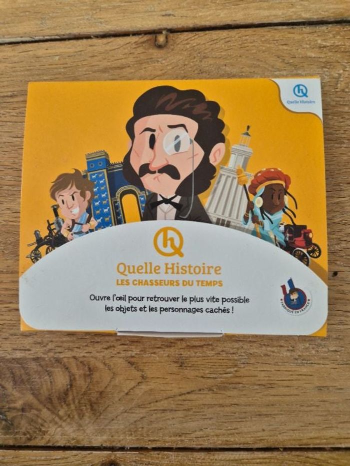 Jeu Quelle Histoire Les Chasseurs du temps