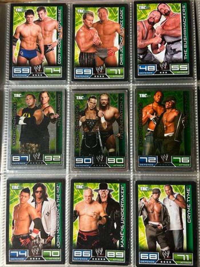 Classeur cartes  WWE  Slam Attax 2008 - photo numéro 9