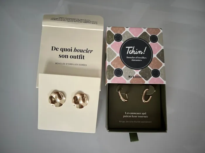 Lot boucles d’oreilles