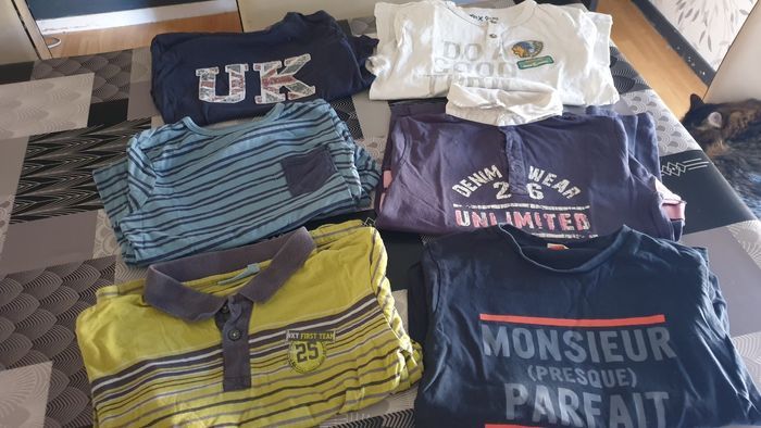 Lot de 6 Tee-shirts manche longue