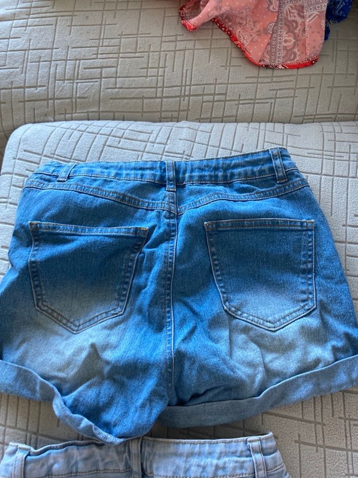 Lot short en jean - photo numéro 9