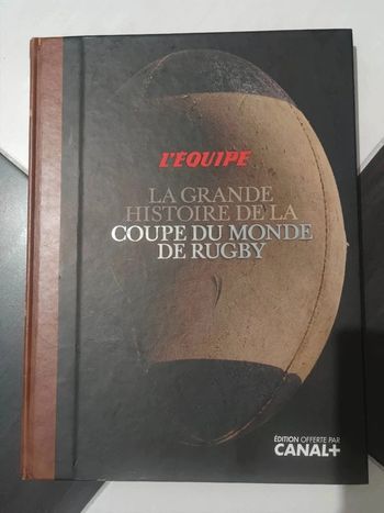 Livre l'équipe /la grande histoire du rugby