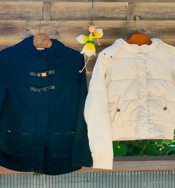 Lot de deux manteaux fille 13/14 ans