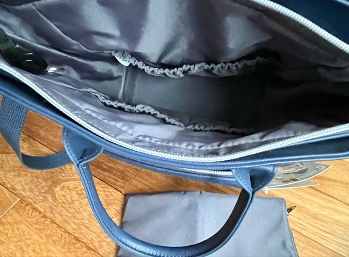 Sac a dos a langer kyoto Beaba bleu jamais utilisé - photo numéro 3