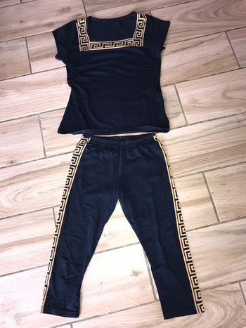 Ensemble pyjama bleu S