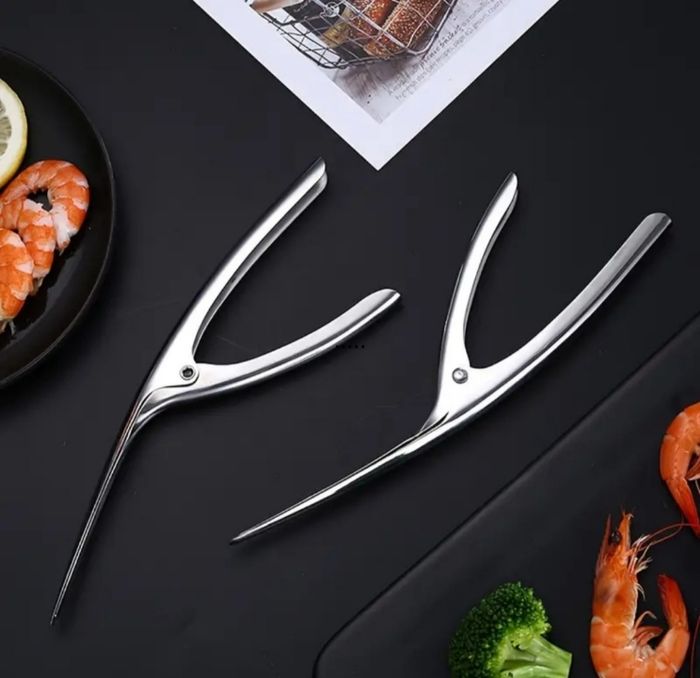 Éplucheur de crevettes, crabes, homards en acier inoxydable - photo numéro 3