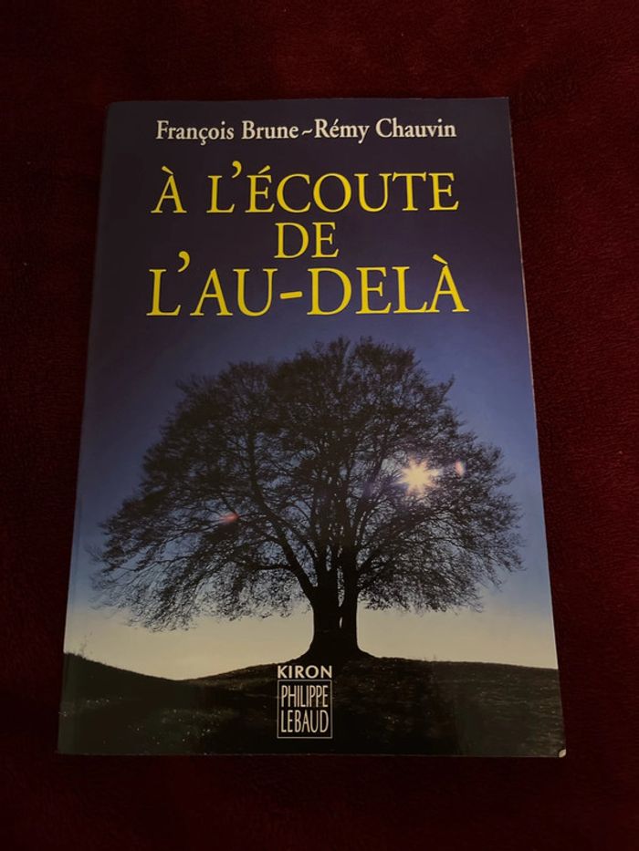 Livre spiritualité À l écoute de l au delà