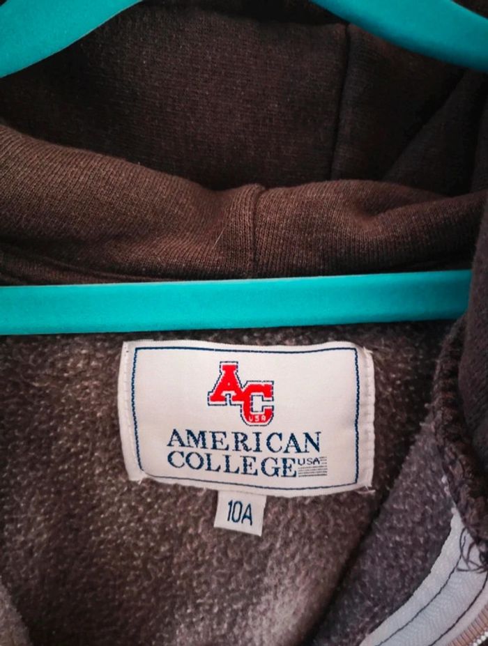 Veste sweat zippé collège 10A - photo numéro 4