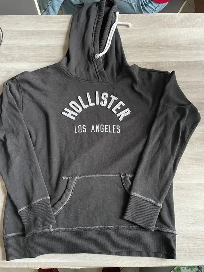 Sweat noir hollister