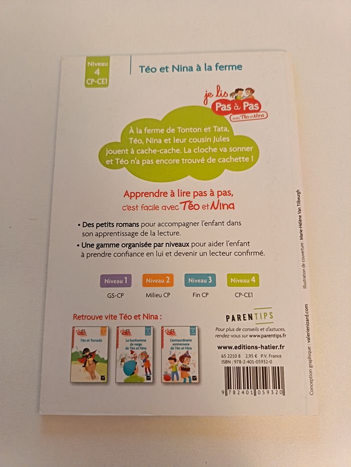 Livre Téo et Nina à la ferme - photo numéro 2