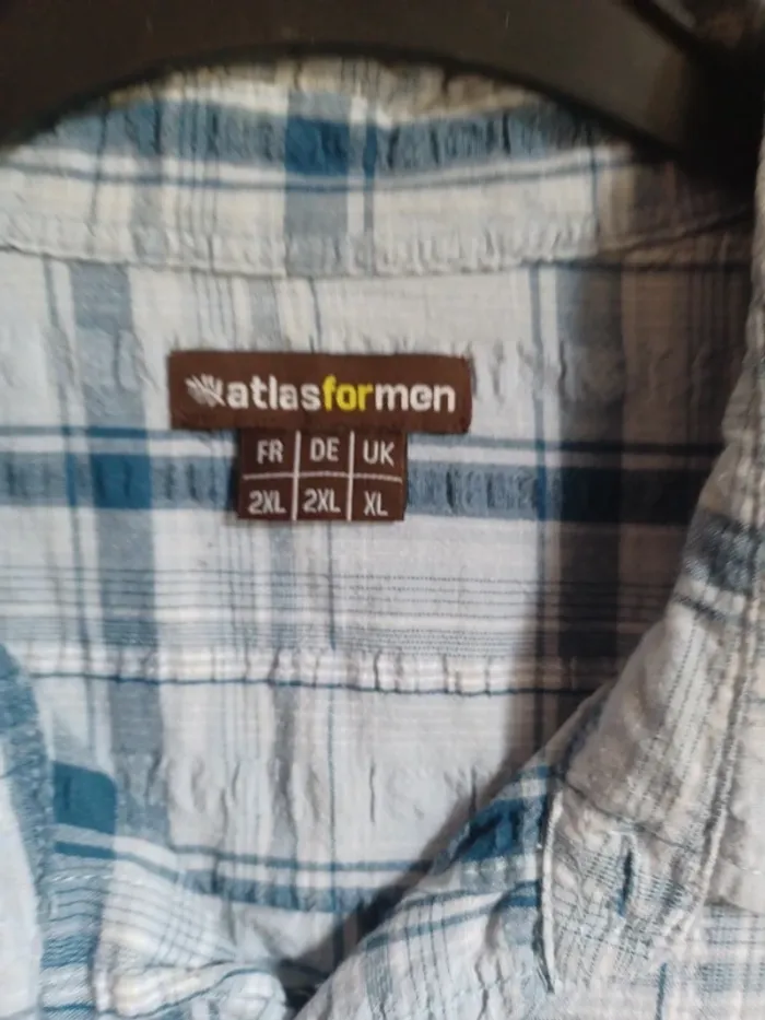 Chemise homme 2XL neuve sans repassage - photo numéro 2