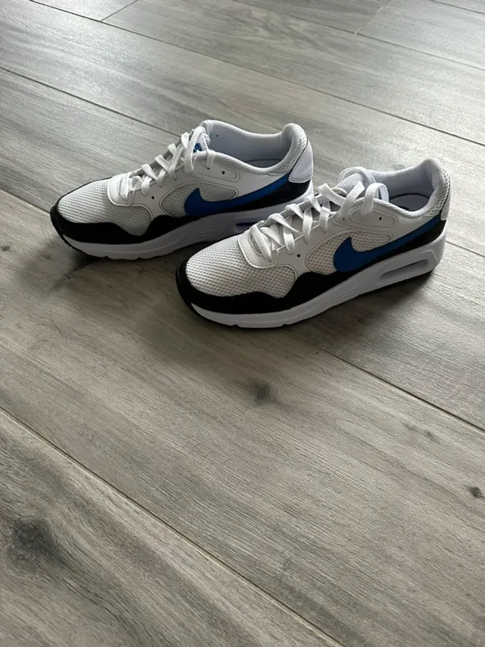 Baskets Nike Air Max SC en cuir - Blanc
