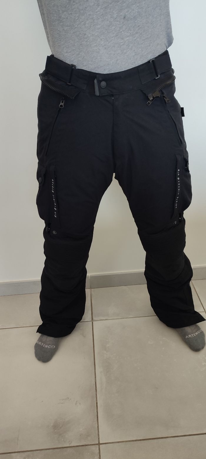 🏍️🌧️Pantalon de moto, marque Bering, modèle Odyssée, vendu avec son aqua membrane amovible - taille M - parfait état - photo numéro 9