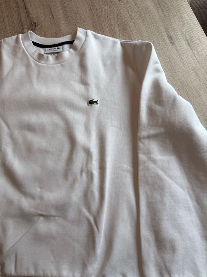 Pull col rond Lacoste - photo numéro 3