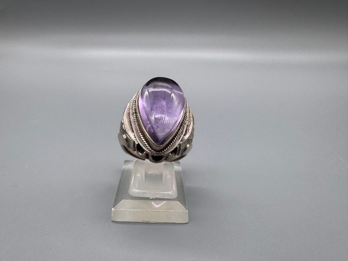 Bague en pierre améthyste - photo numéro 2