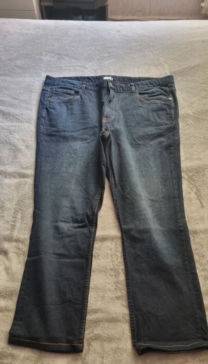 Jeans bleu slim taille 54 kiabi - photo numéro 8