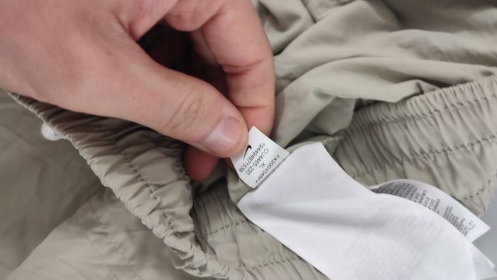 Vêtement vintage de marque Pantalon survêtement Nike beige XL #D84 - photo numéro 5