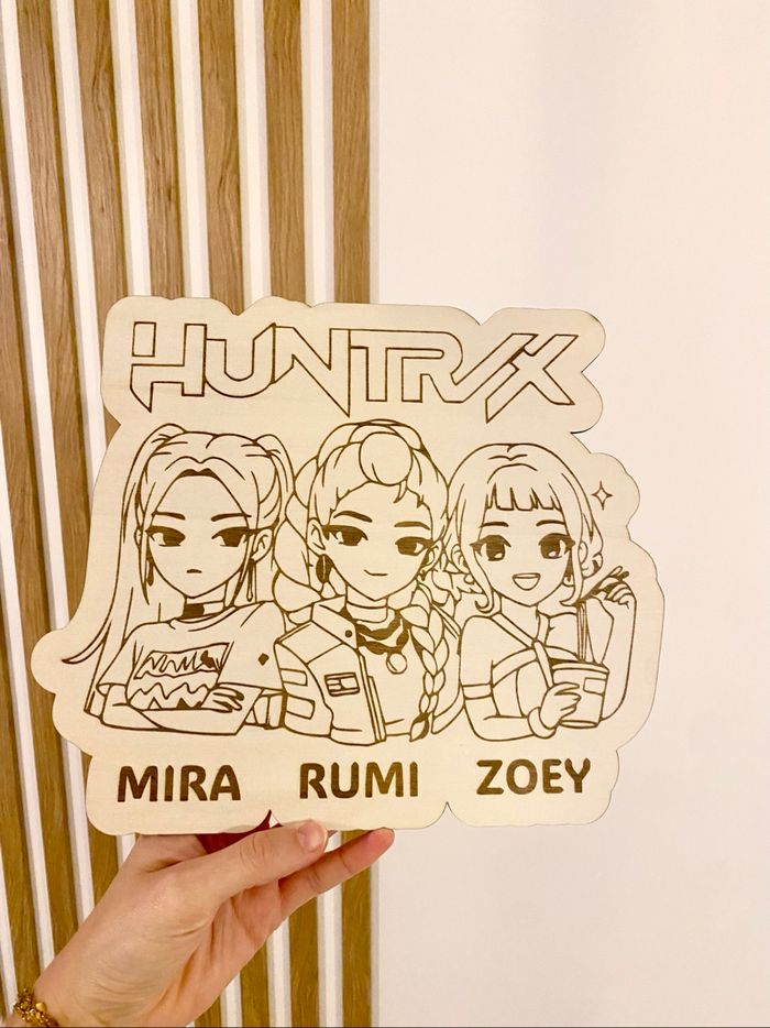 Poster bois huntrix