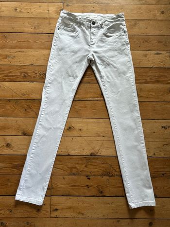 Jeans skinny blanc 38 Promod 