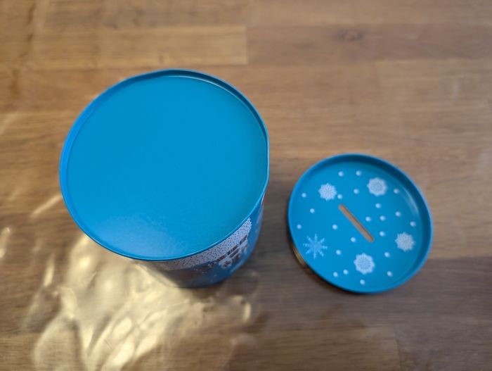 Tirelire / boîte à chocolats et bonbons de Noël environ 10*10 cm - photo numéro 5