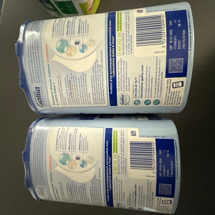 Lot de 3 boîtes de lait bébé Croissance 3 – 25€ seulement - photo numéro 2