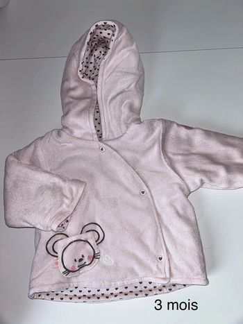 Veste chaude 3 mois