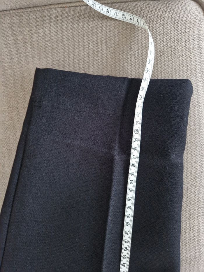 Pantalon noir élastique sans poches - photo numéro 5