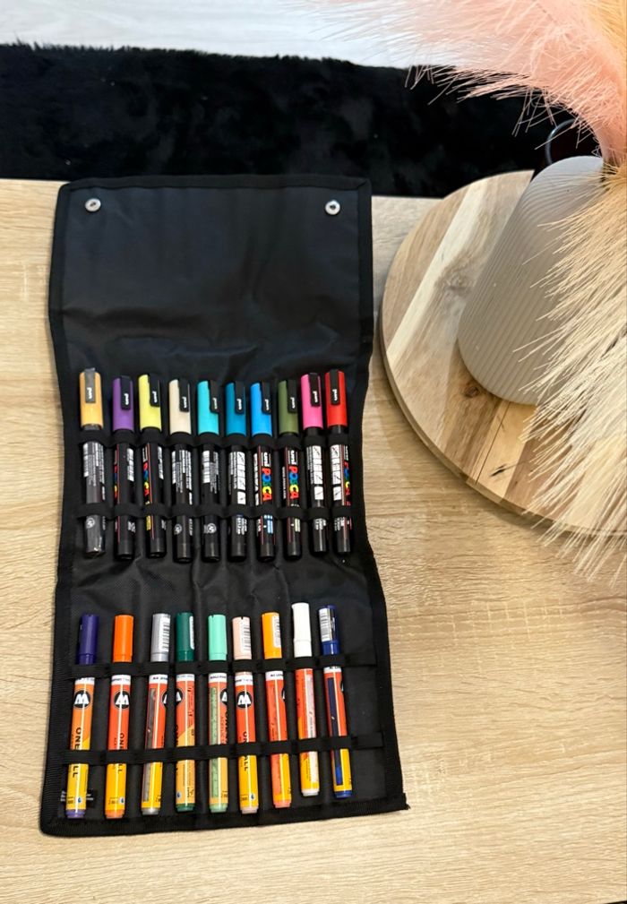 pochette POSCA avec feutres - photo numéro 5
