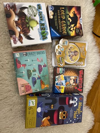 Lot de jeux de société
