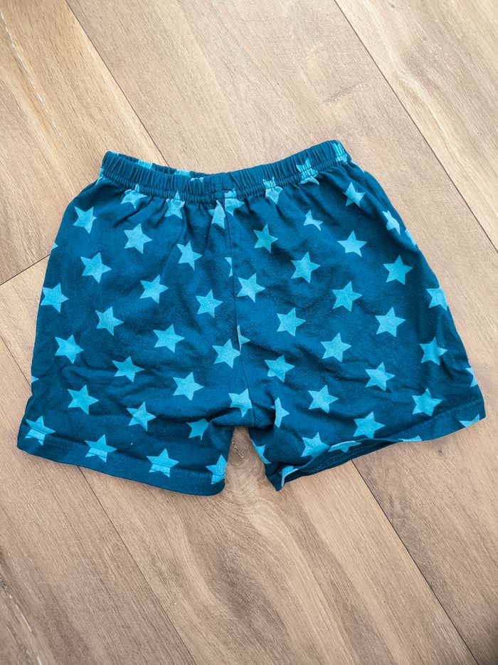 Short bleu avec étoiles fille Du Pareil Au Même (DPAM) 4 ans - photo numéro 2