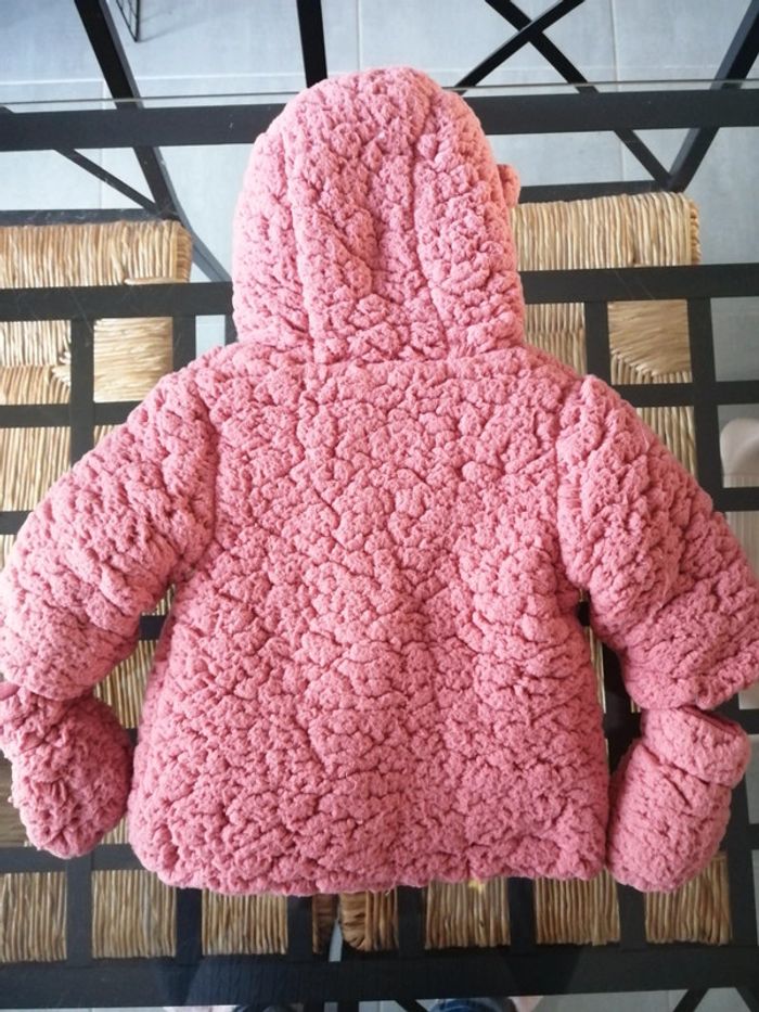 Manteau rose chaud - photo numéro 2
