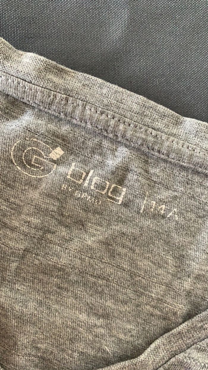 Tee Shirt gris Gemo 14 ans - photo numéro 5