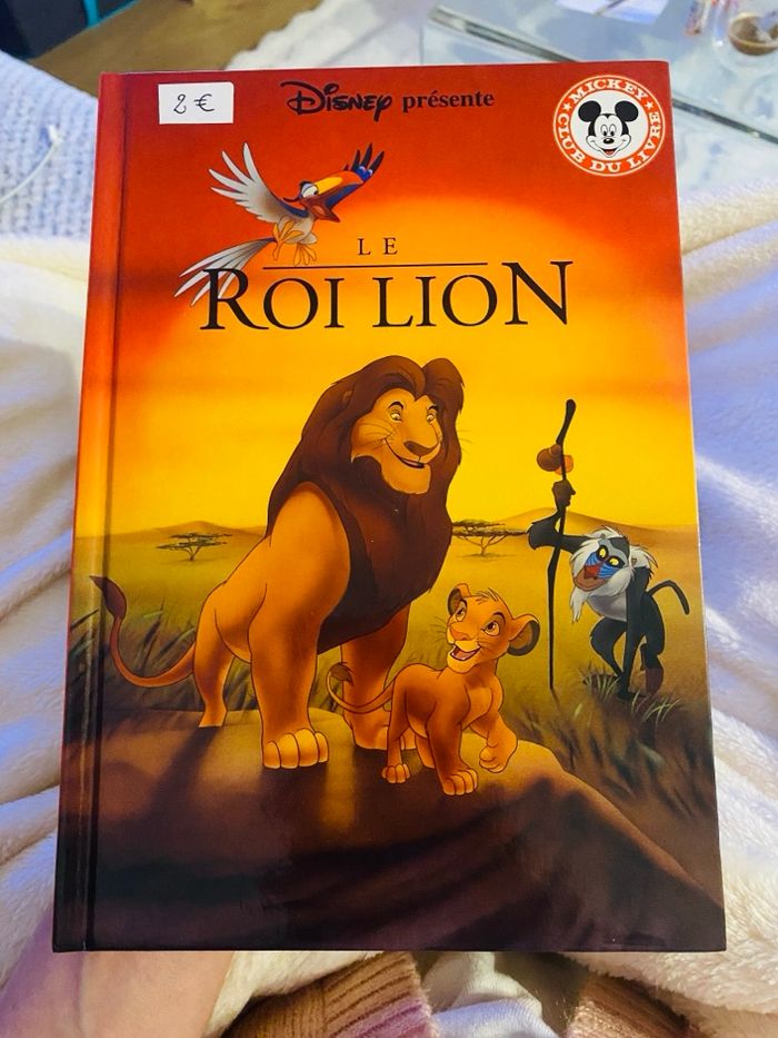 Club du livre Disney Le roi lion