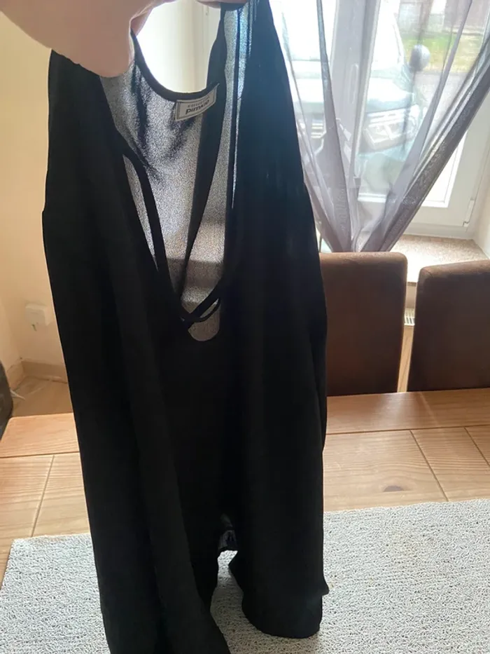 Blouse manches longues noir L - photo numéro 3