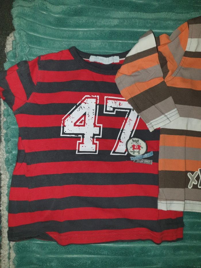 Lot de 4 tee-shirt manche longue - photo numéro 3