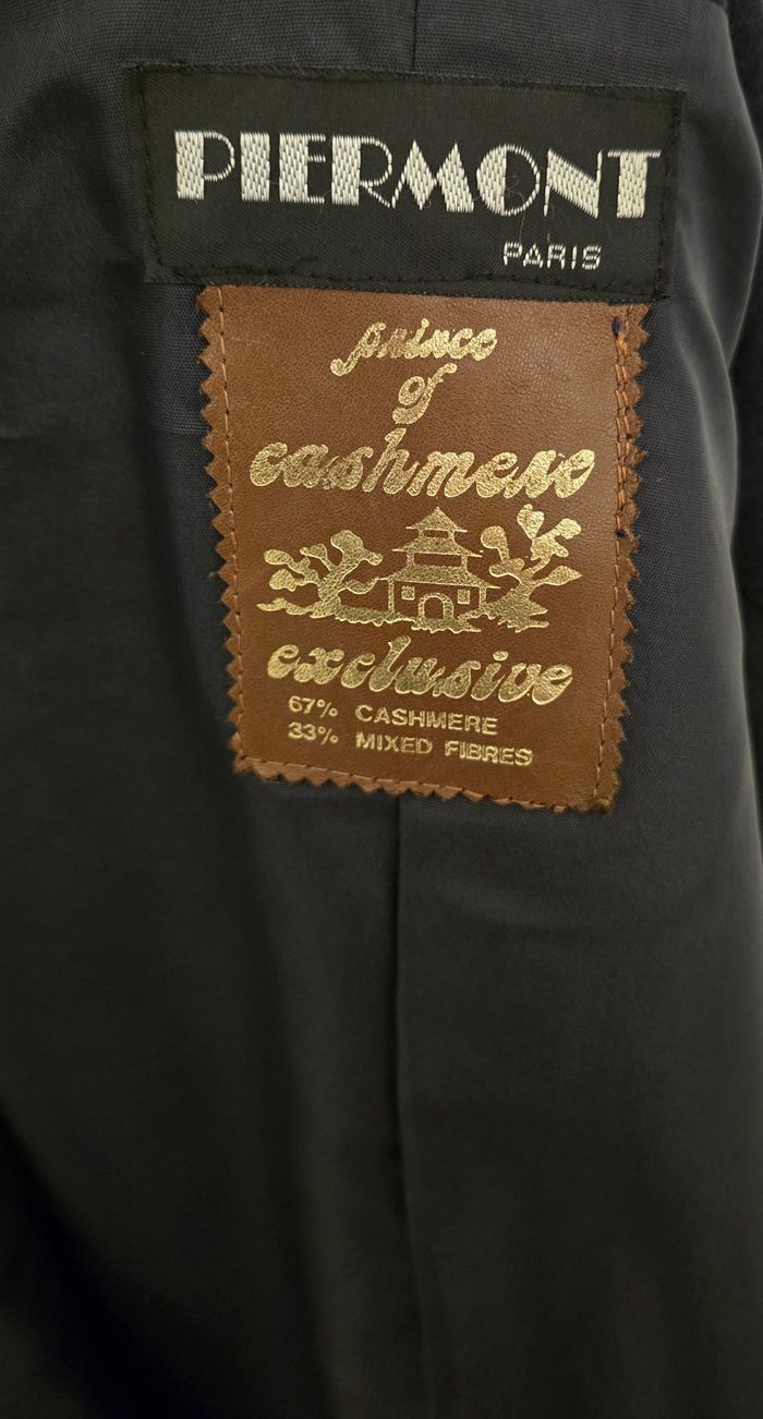 Manteau mixte Piermont Paris 67% cachemire, taille M (FR 48) - photo numéro 6