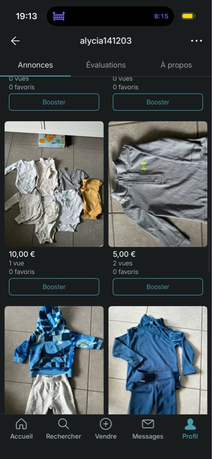 LOT DE VÊTEMENT VINTED BÉBÉ GARÇON - photo numéro 2