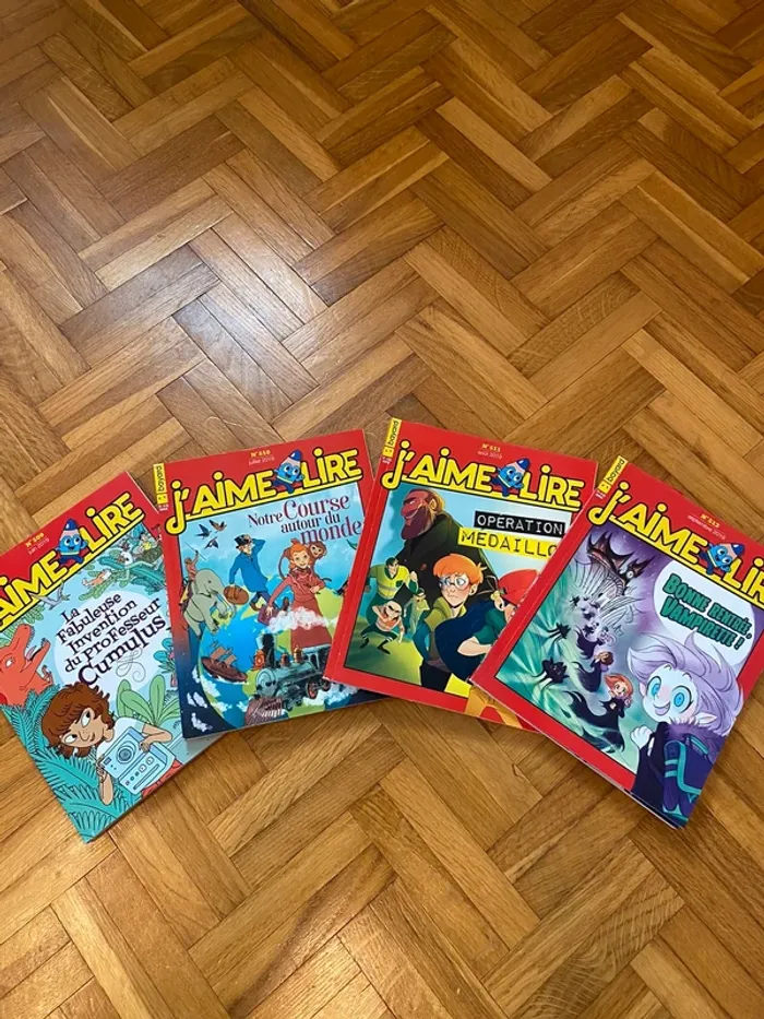 Lot de 12 j’aime lire - photo numéro 2
