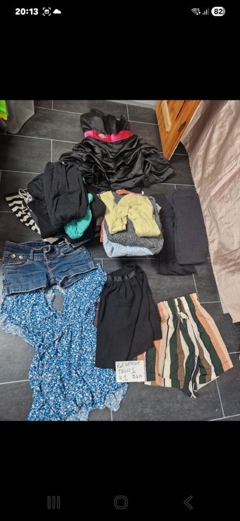 Lot vêtements femme taille S